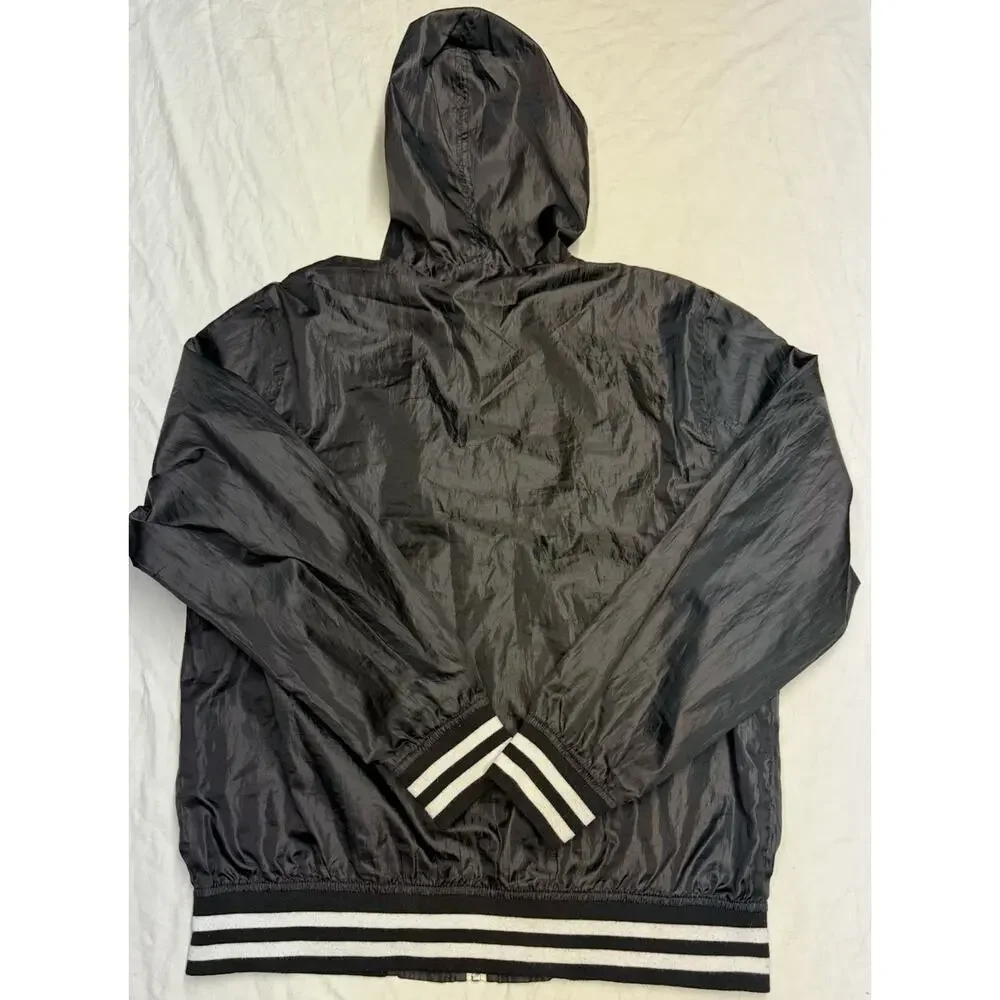 DGK "Dirty Ghetto Kids" Windbreaker Black Polyester Jacket Long Sleeve Men’s L - Picture 10 of 16